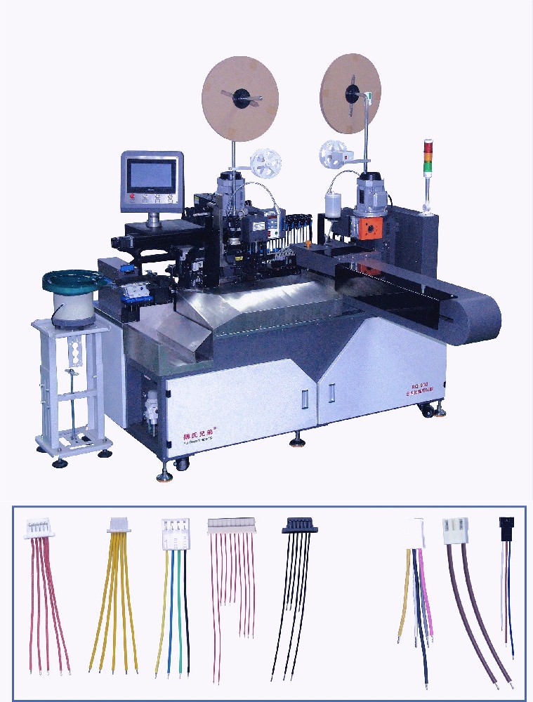 全自動(dòng)端子機-全自動(dòng)裁線(xiàn)剝皮機-智能伺服端子壓接機廠(chǎng)家